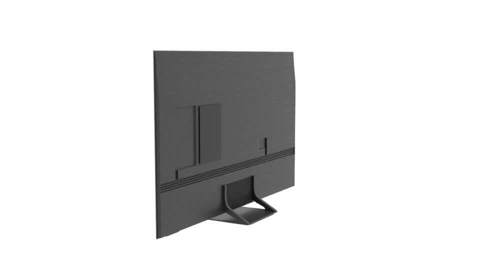 Sleek Modern Flat TV Model - Professional 3D Model Render 3