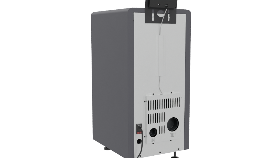 Multifunctional Digital Kiosk Model - Professional 3D Model Render 4