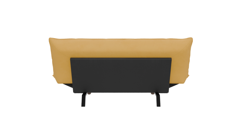 Modern Futon Pillow 3D Model - Professional 3D Model Render 5