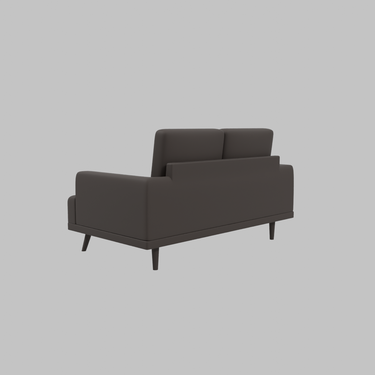  Sofá Gris Oscuro