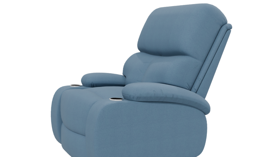 Luxurious Recliner Chair 3D Model - Professional 3D Model Render 13