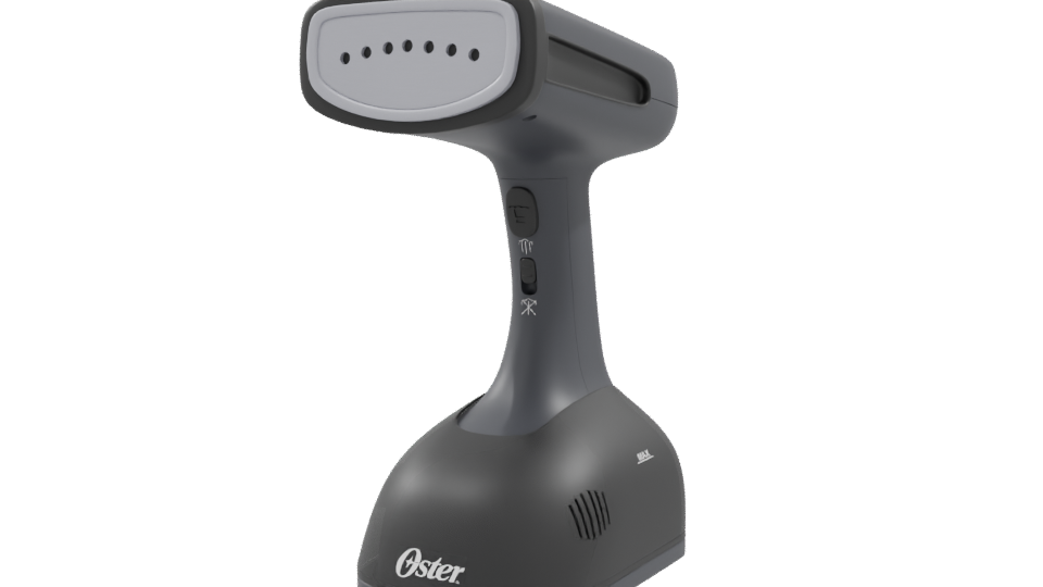 Sleek Handheld Steamer 3D Model - Professional 3D Model Render 9