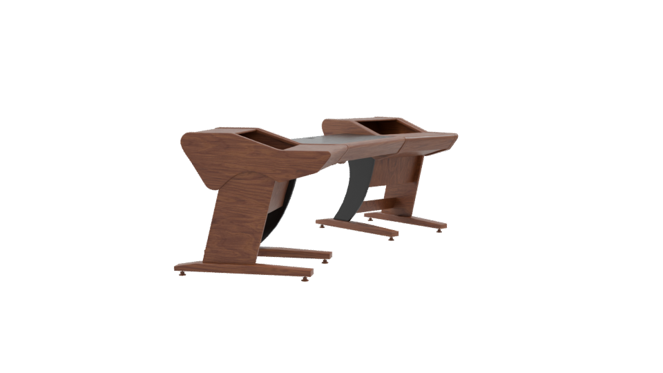 Stylish Office Desk 3D Model - Professional 3D Model Render 9