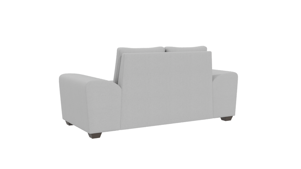 Stylish Modern Two-Seat Sofa 3D Model - Professional 3D Model Render 4