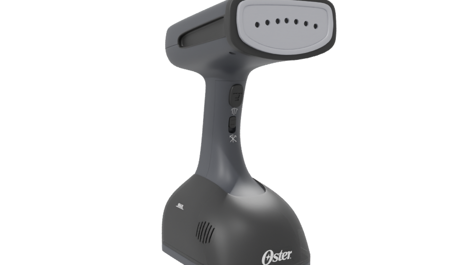 Sleek Handheld Steamer 3D Model - Professional 3D Model Render 7