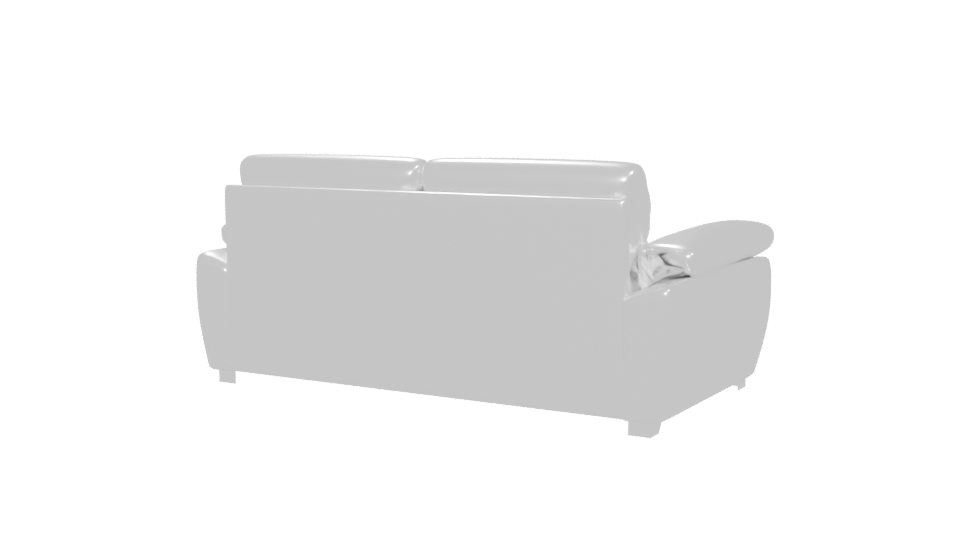 Stylish Modern Sofa 3D Model - Professional 3D Model Render 6