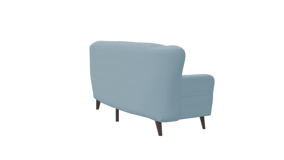 Chic Tufted Fabric Sofa 3D - Professional 3D Model Render 7