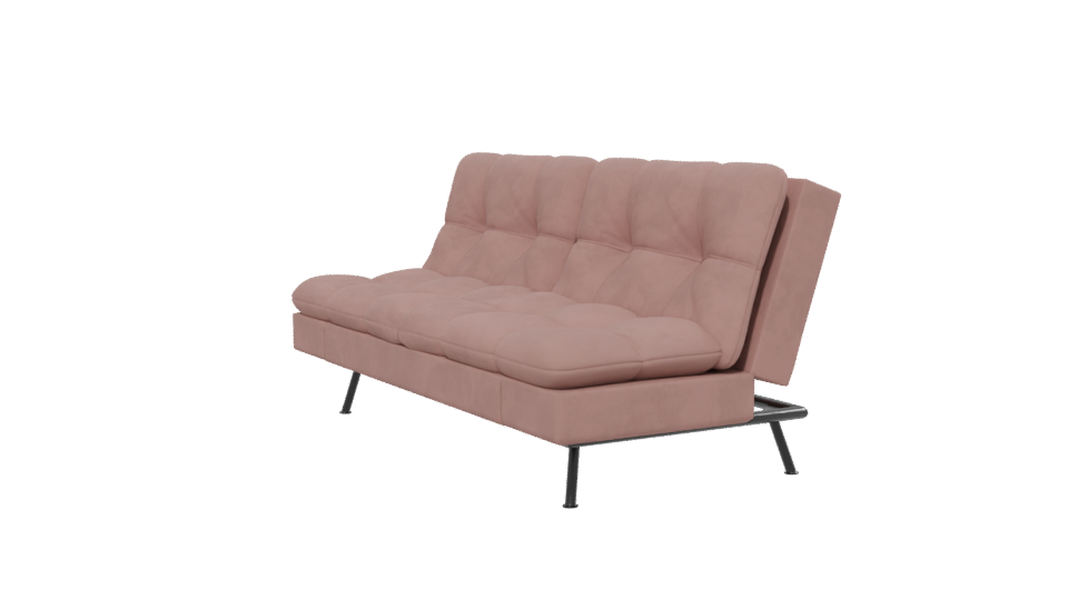 Stylish Modern Fabric Sofa 3D Model - Professional 3D Model Render 13