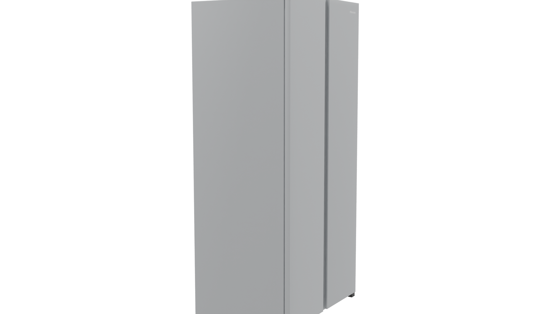 Stylish Double Door Refrigerator 3D - Professional 3D Model Render 9