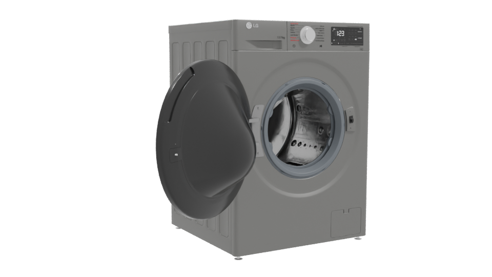 High-Efficiency Washer Model 3D - Professional 3D Model Render 10
