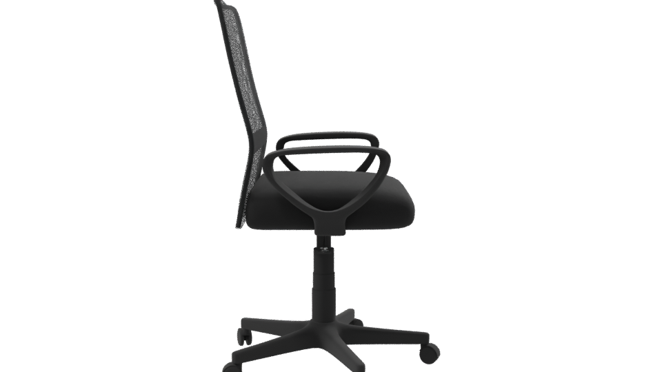Stylish Modern Office Chair 3D - Professional 3D Model Render 8