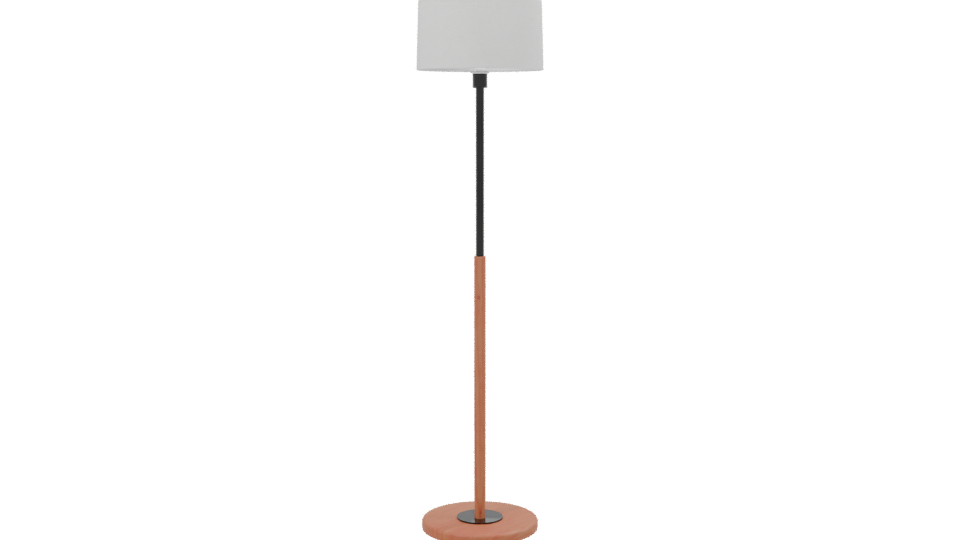 Modern Floor Lamp 3D Model - Professional 3D Model Render 2