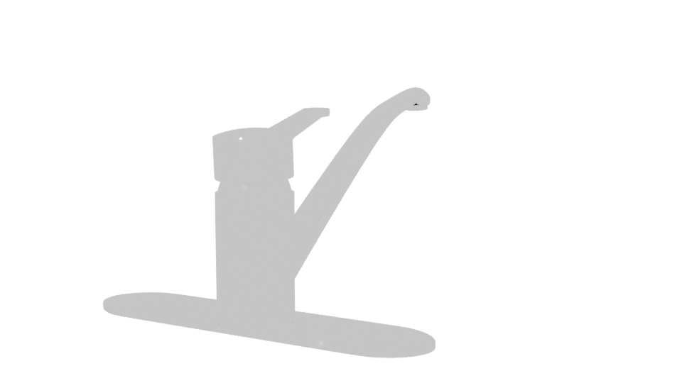 Stylish Modern Desk Lamp 3D - Professional 3D Model Render 6