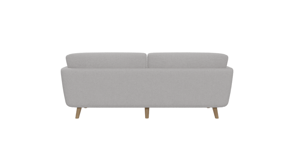 Contemporary Grey Sofa 3D Model - Professional 3D Model Render 5