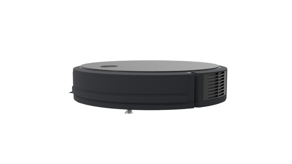 Sleek Robotic Vacuum Model 3D - Professional 3D Model Render 7