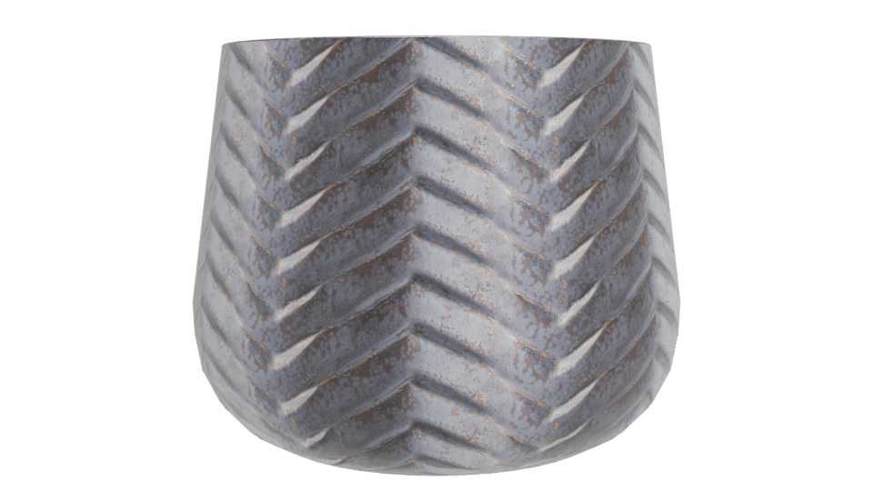 Textured Ceramic Planter Model - Professional 3D Model Render 11