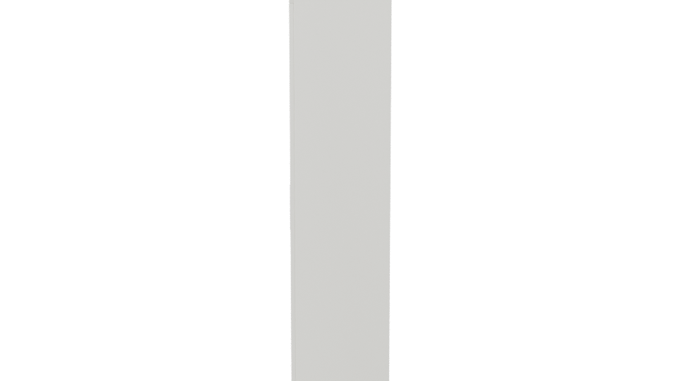 White Closet with Mirror 3D - Professional 3D Model Render 2