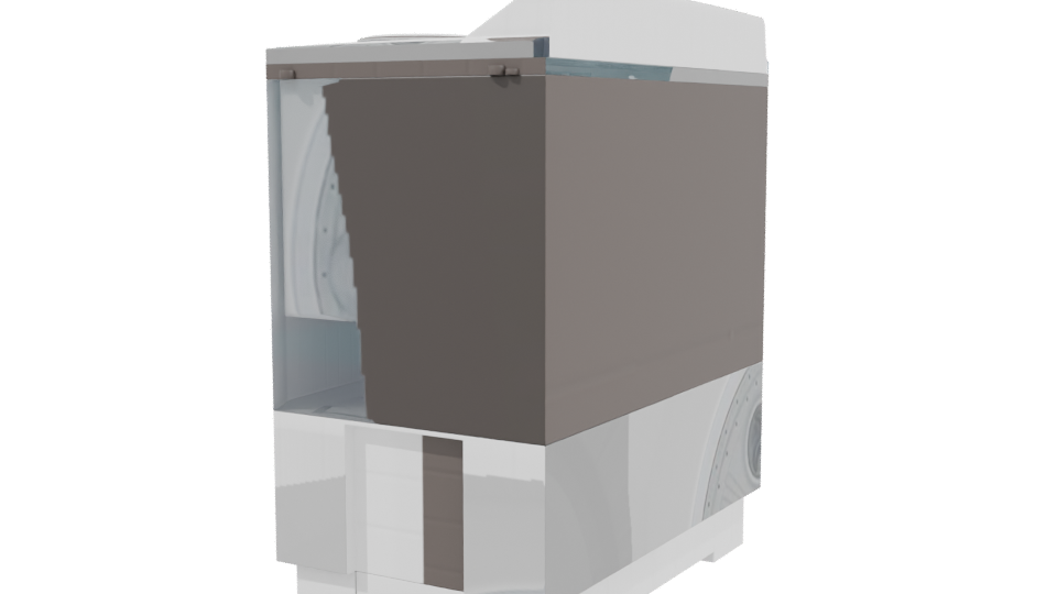 LG Twin Tub Washing Machine 3D - Professional 3D Model Render 3