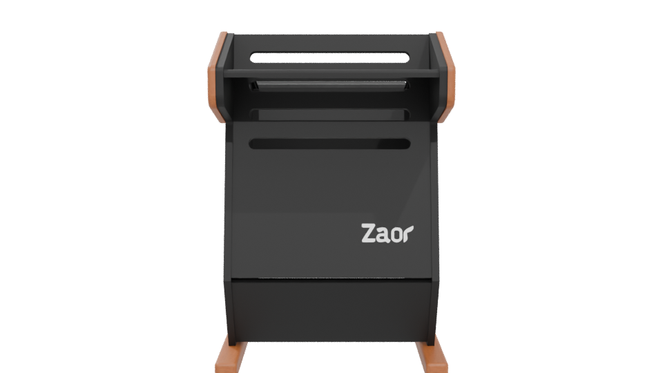 Stylish Shopping Cart 3D Model - Professional 3D Model Render 5