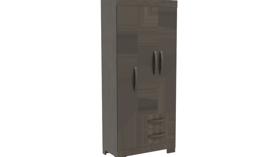 Stylish Modern Cabinet 3D Model - Professional 3D Model Render 10
