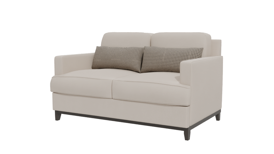 Violeta Beige Sofa 3D Model - Professional 3D Model Render 12