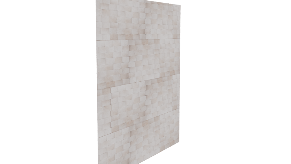 Stylish Textured Wall Panel 3D Model - Professional 3D Model Render 9