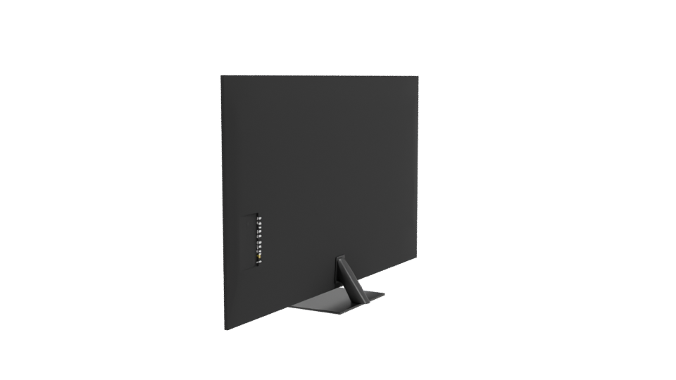 Sleek Modern Flat Screen TV - Professional 3D Model Render 3