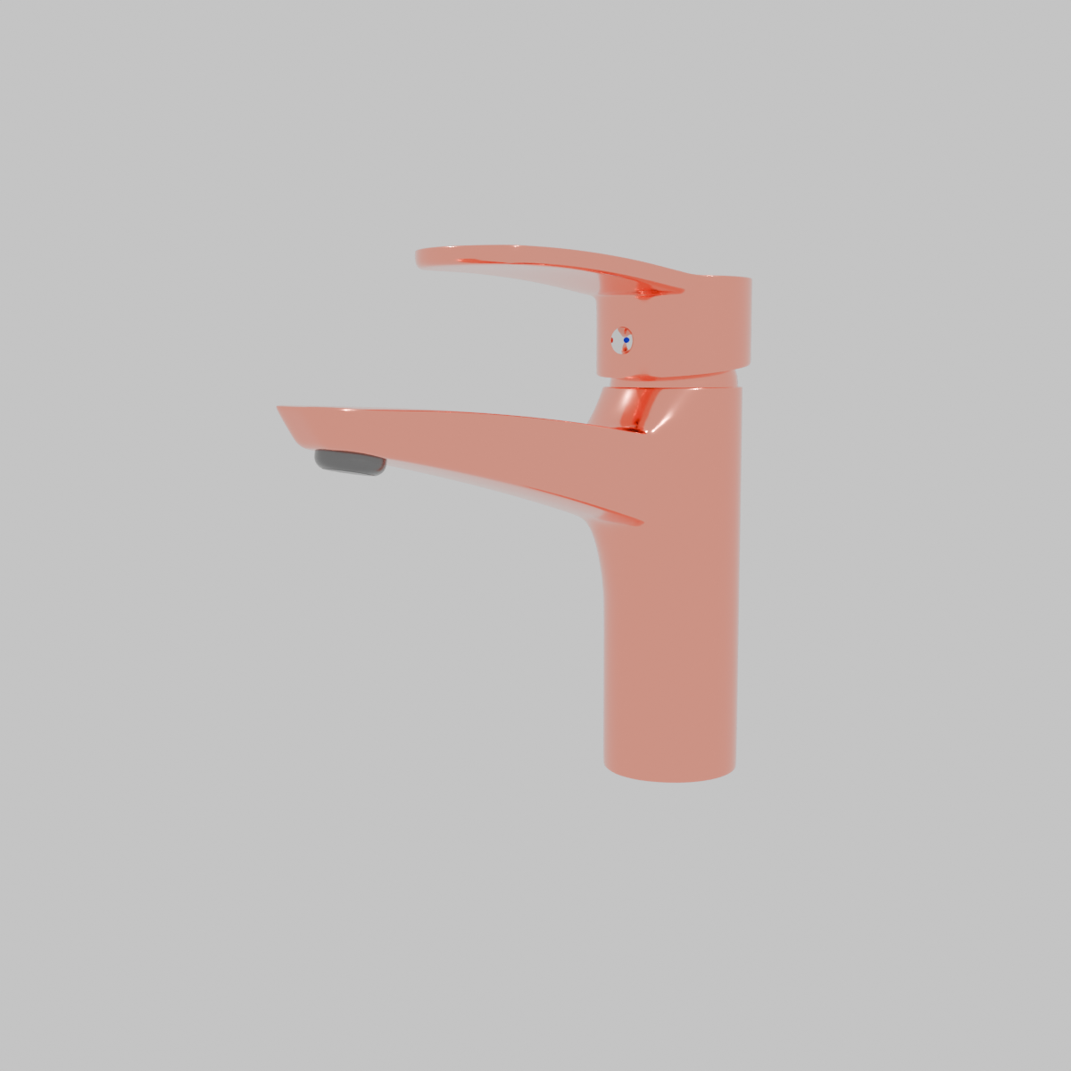 Sleek Modern Faucet 3D Model - Professional 3D Model Render 13