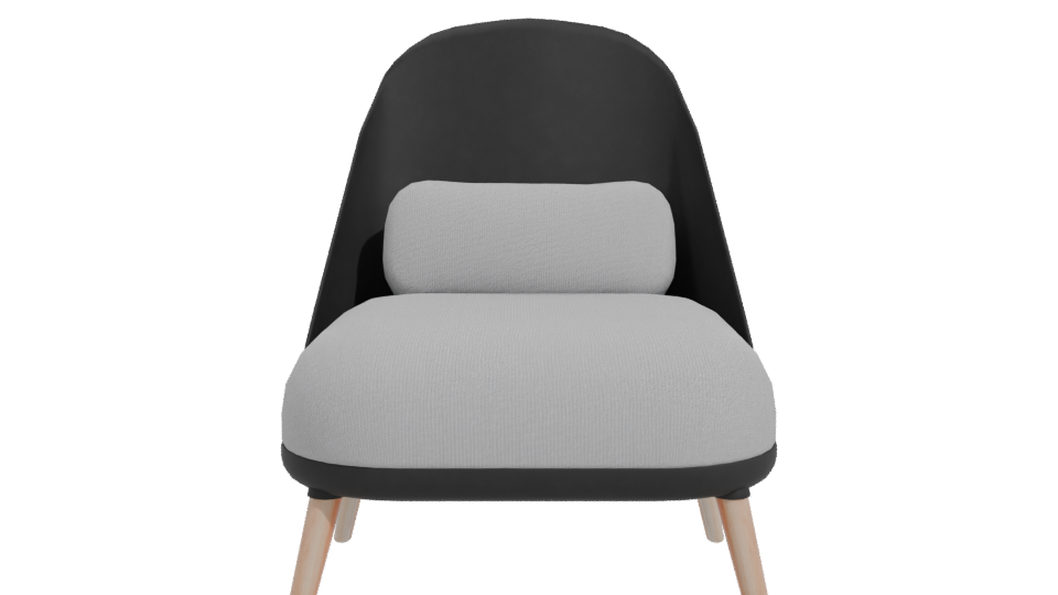 Contemporary Lounge Chair 3D Model - Professional 3D Model Render 11