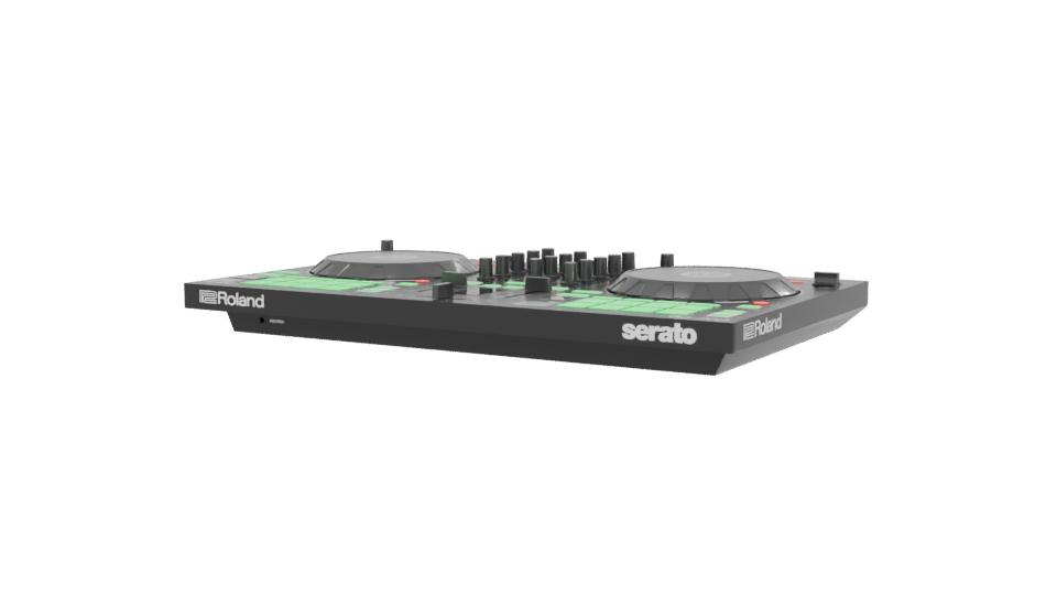 Compact DJ Controller 3D Model - Professional 3D Model Render 12