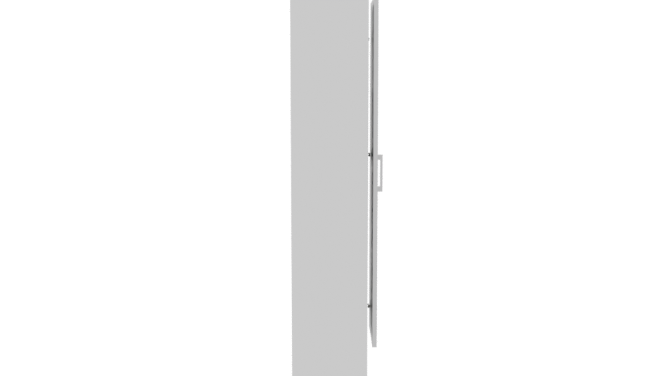 Sleek Modern Storage Cabinet 3D - Professional 3D Model Render 8