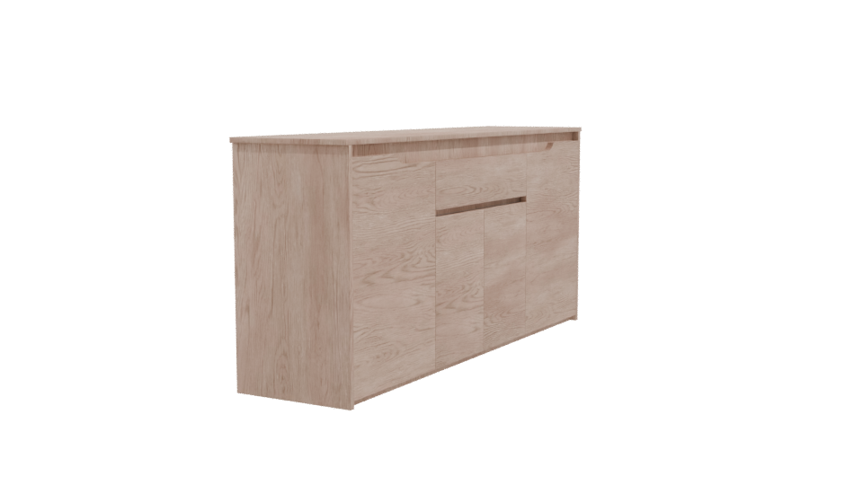 Buffet Dakota 3D Model - Professional 3D Model Render 9