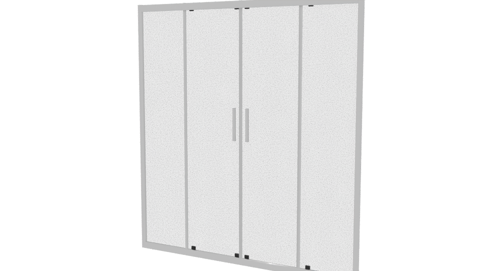 Stylish Modern Sliding Door 3D - Professional 3D Model Render 12