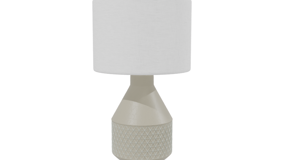 Stylish Modern Table Lamp 3D - Professional 3D Model Render 2