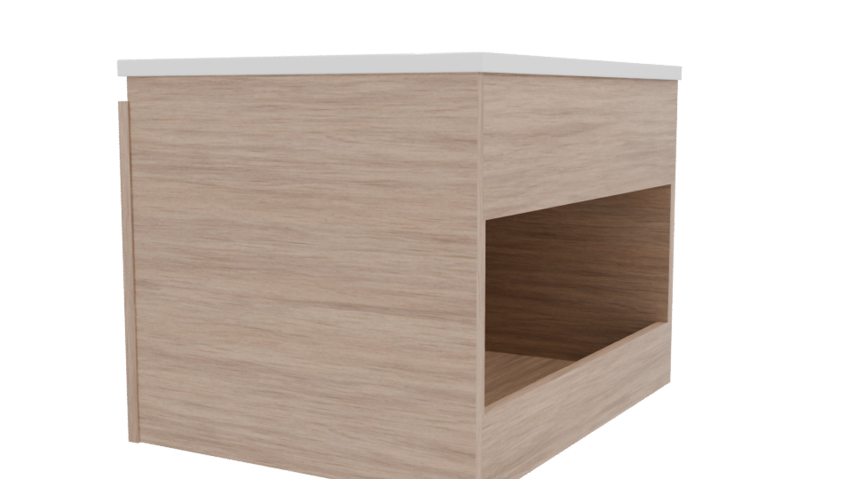 Mueble Vanitorio Full Kit 3D - Professional 3D Model Render 3