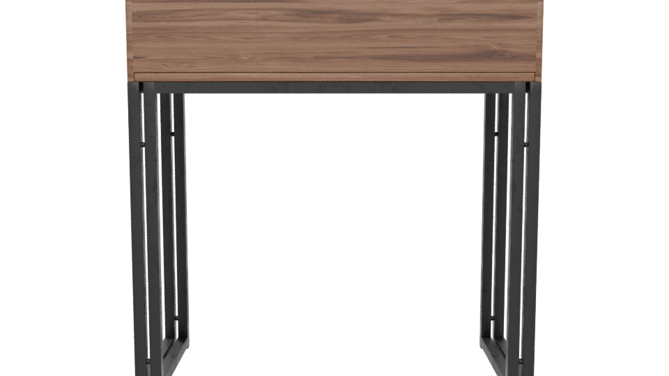 Stylish Industrial Console Table 3D Model - Professional 3D Model Render 5