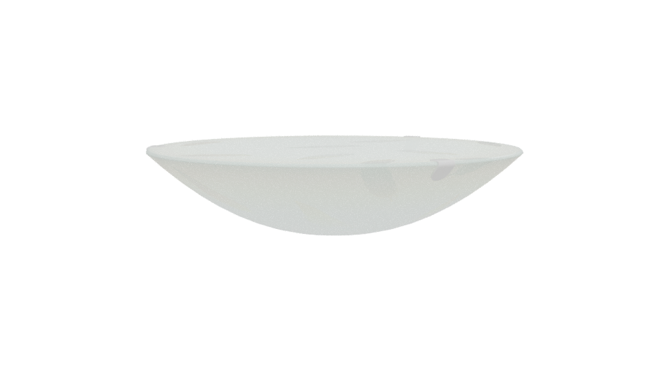 Modern Glass Ceiling Light 3D - Professional 3D Model Render 12