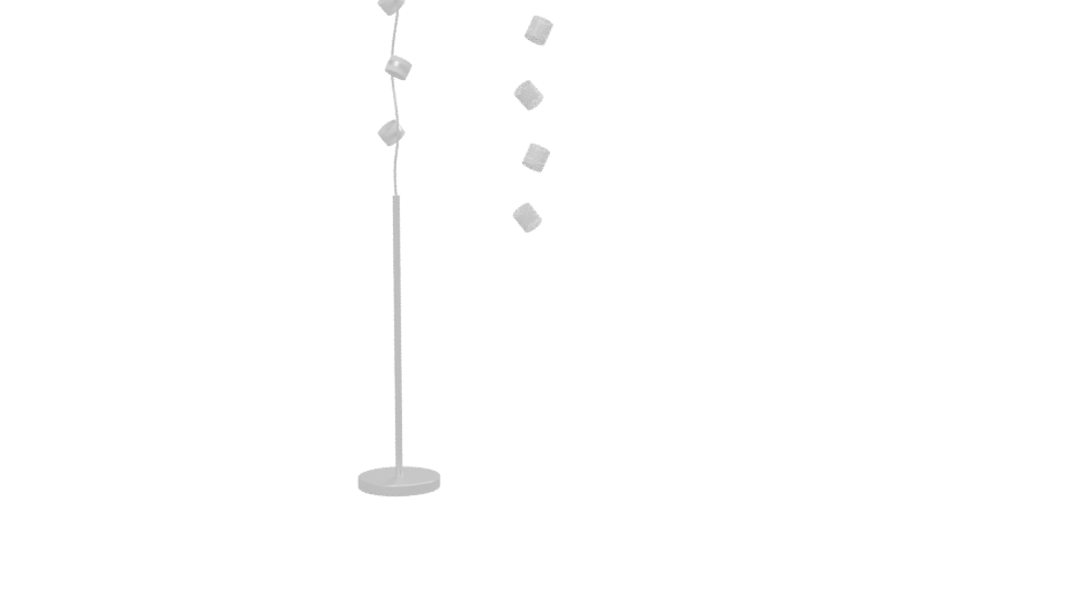 Elegant Modern Floor Lamp 3D Model - Professional 3D Model Render 13