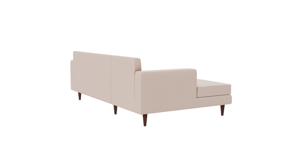 Contemporary L-Shaped Sofa 3D - Professional 3D Model Render 7