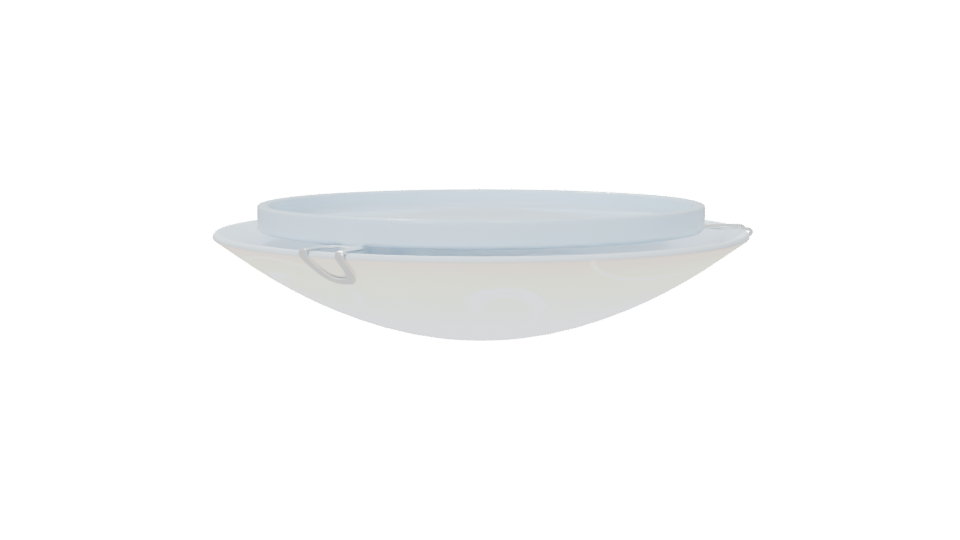 Elegant Ceramic Dish 3D Model - Professional 3D Model Render 6