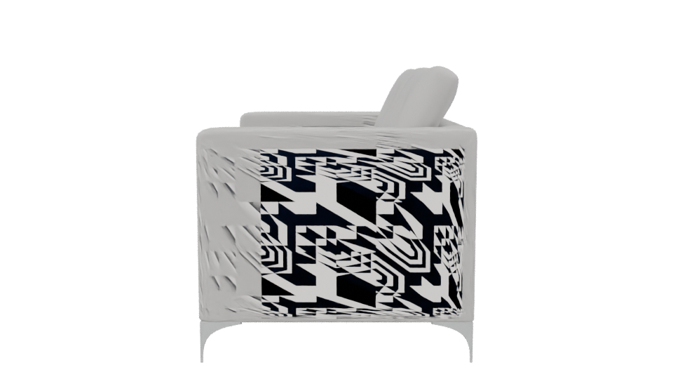 Sofa Marina 2 Cpos White 3D - Professional 3D Model Render 2