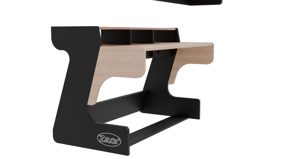 MZ-88-FLX T Desk Model 3D - Professional 3D Model Render 9