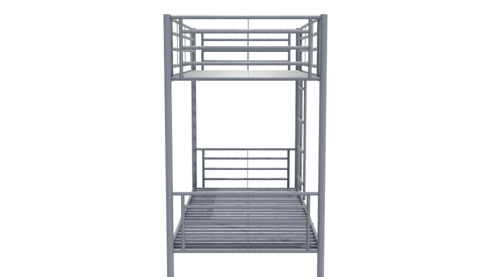 Stylish Bunk Bed 3D Model - Professional 3D Model Render 11