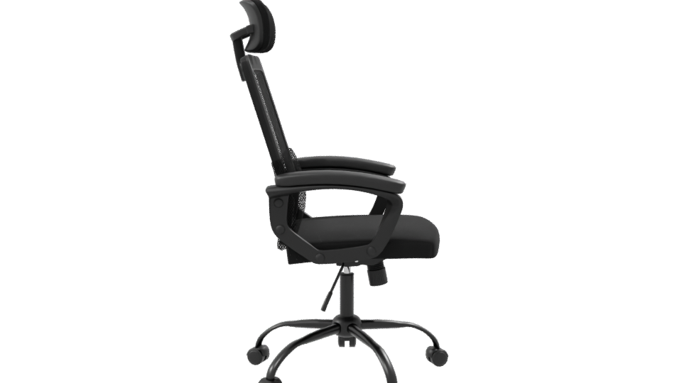 Ergonomic Office Chair Model 3D - Professional 3D Model Render 8