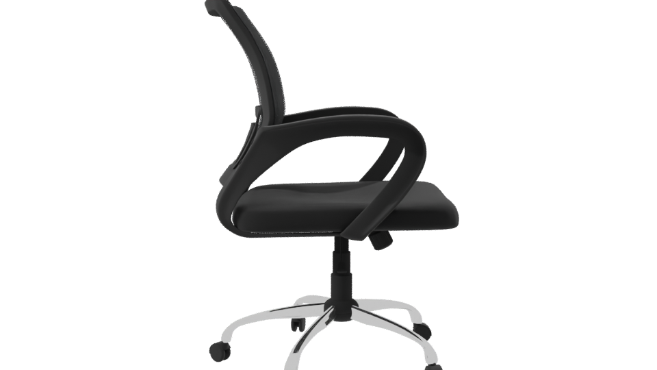 Elegant Office Chair 3D Model - Professional 3D Model Render 8