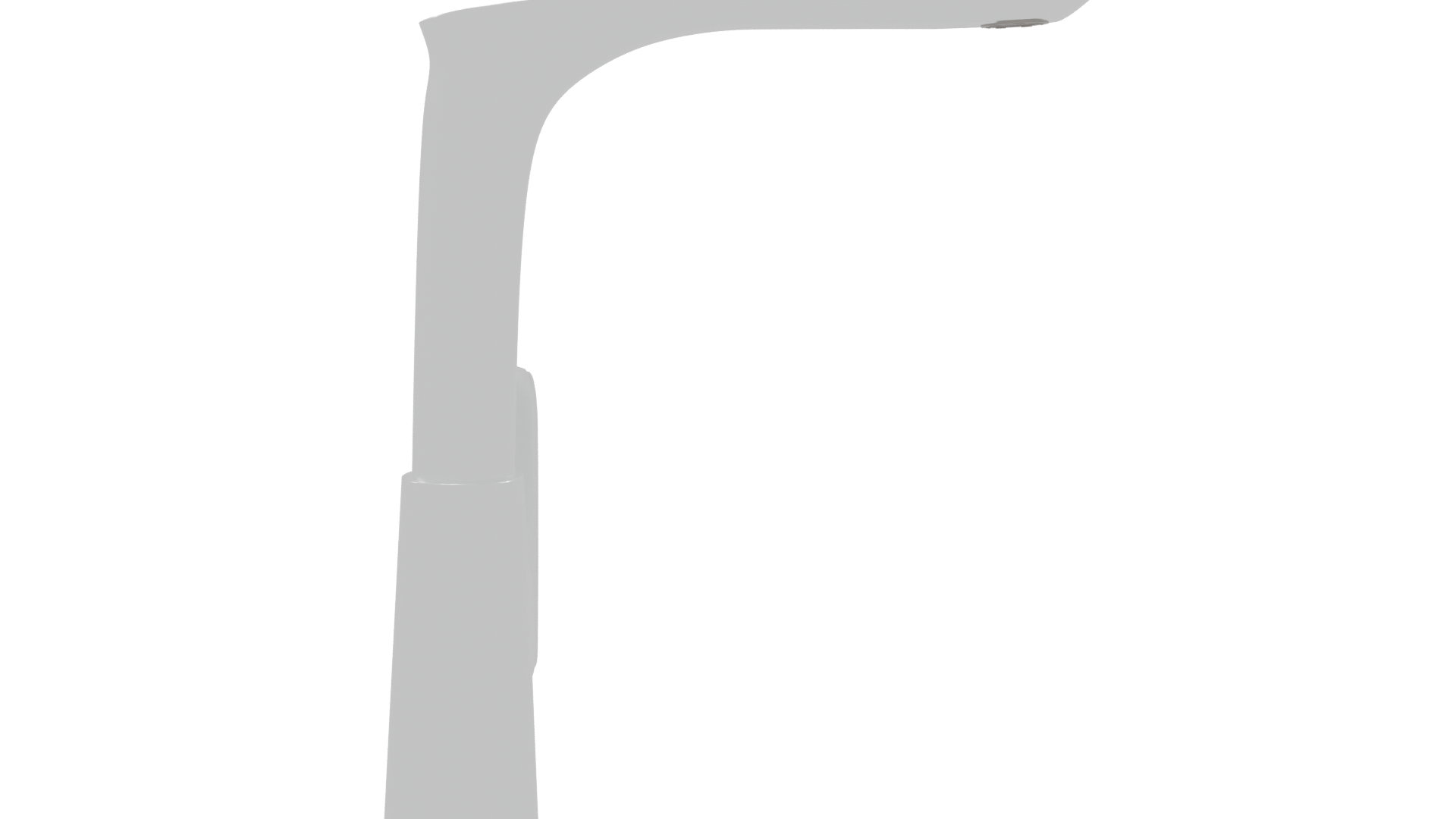 Sleek Kitchen Faucet Model 3D - Professional 3D Model Render 20