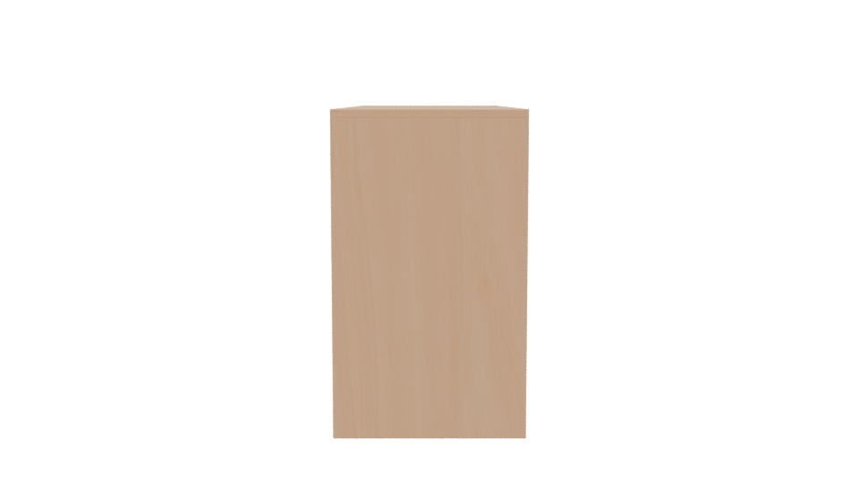 Modern Minimalist Chest of Drawers - Professional 3D Model Render 2