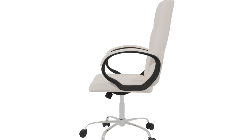 Elegant Modern Office Chair 3D - Professional 3D Model Render 2