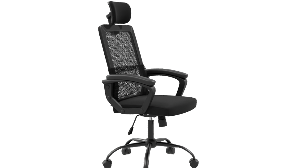 Ergonomic Office Chair Model 3D - Professional 3D Model Render 9