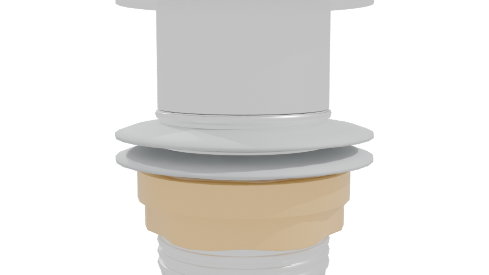 Stylish Bathroom Sink Drain 3D - Professional 3D Model Render 10